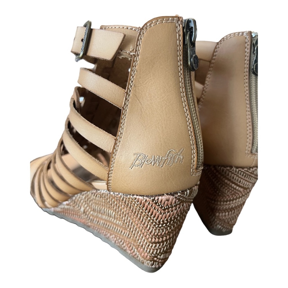 Blowfish Oslo Womens Sandals - Size 7 - Tan - Wedge Heel - Picture 3 of 11
